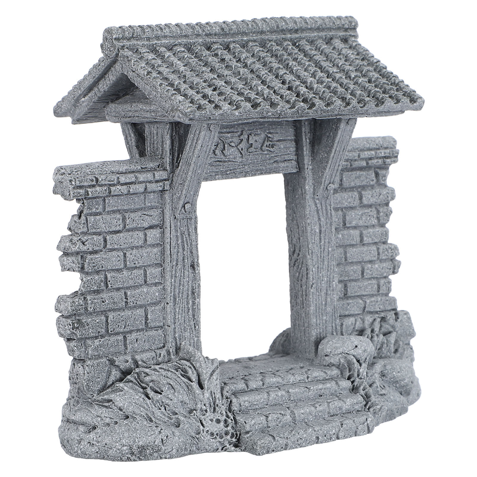 Bonsai Garden Entrance - Ornamento de Bonsai: Mini Portão de