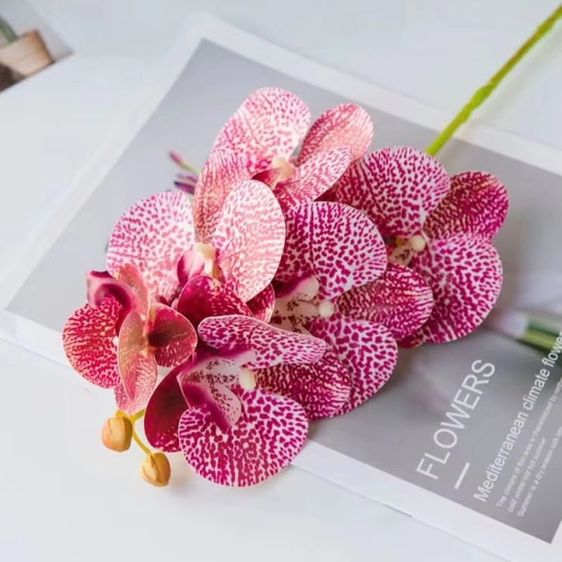 3d flores artificiais de plást - Bonsai Garden Decor avaliação e preço