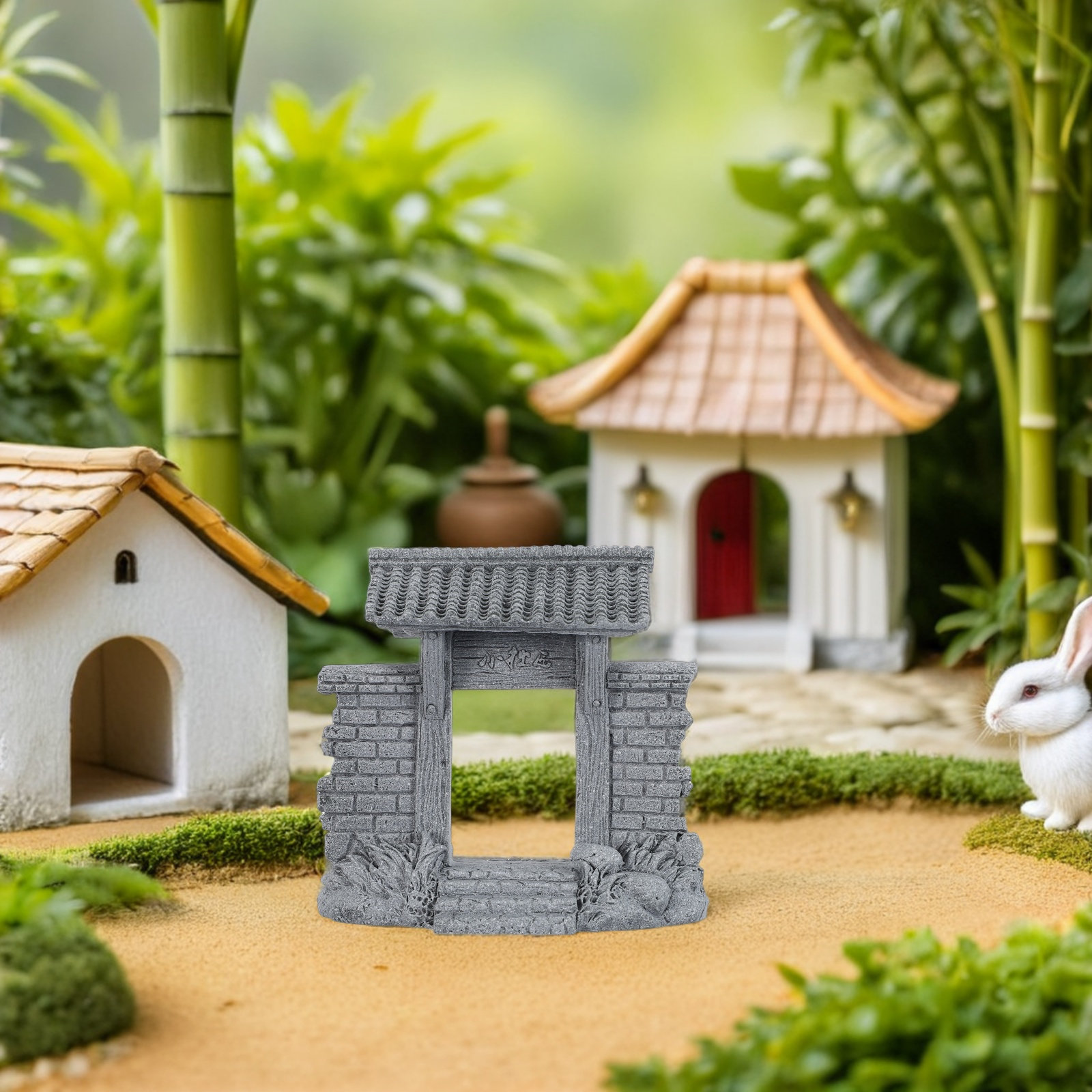 Ornamento de Bonsai: Mini Port - Bonsai Garden Entrance avaliação e preço