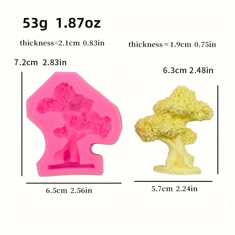 1 Peça, Molde de Silicone Pequ - Bonsai Garden Decor avaliação e preço