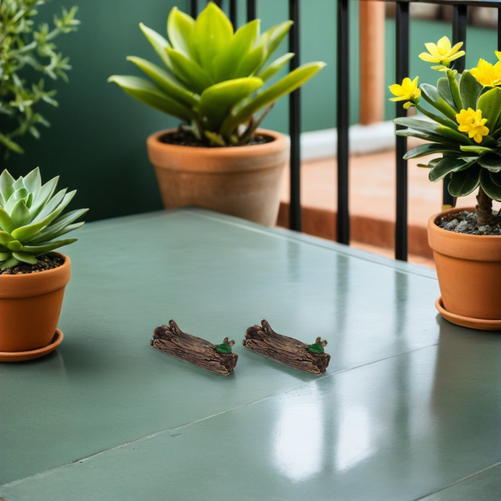 4 Peças de Ornamentos de Paisa - Bonsai Garden With Sand avaliação e preço