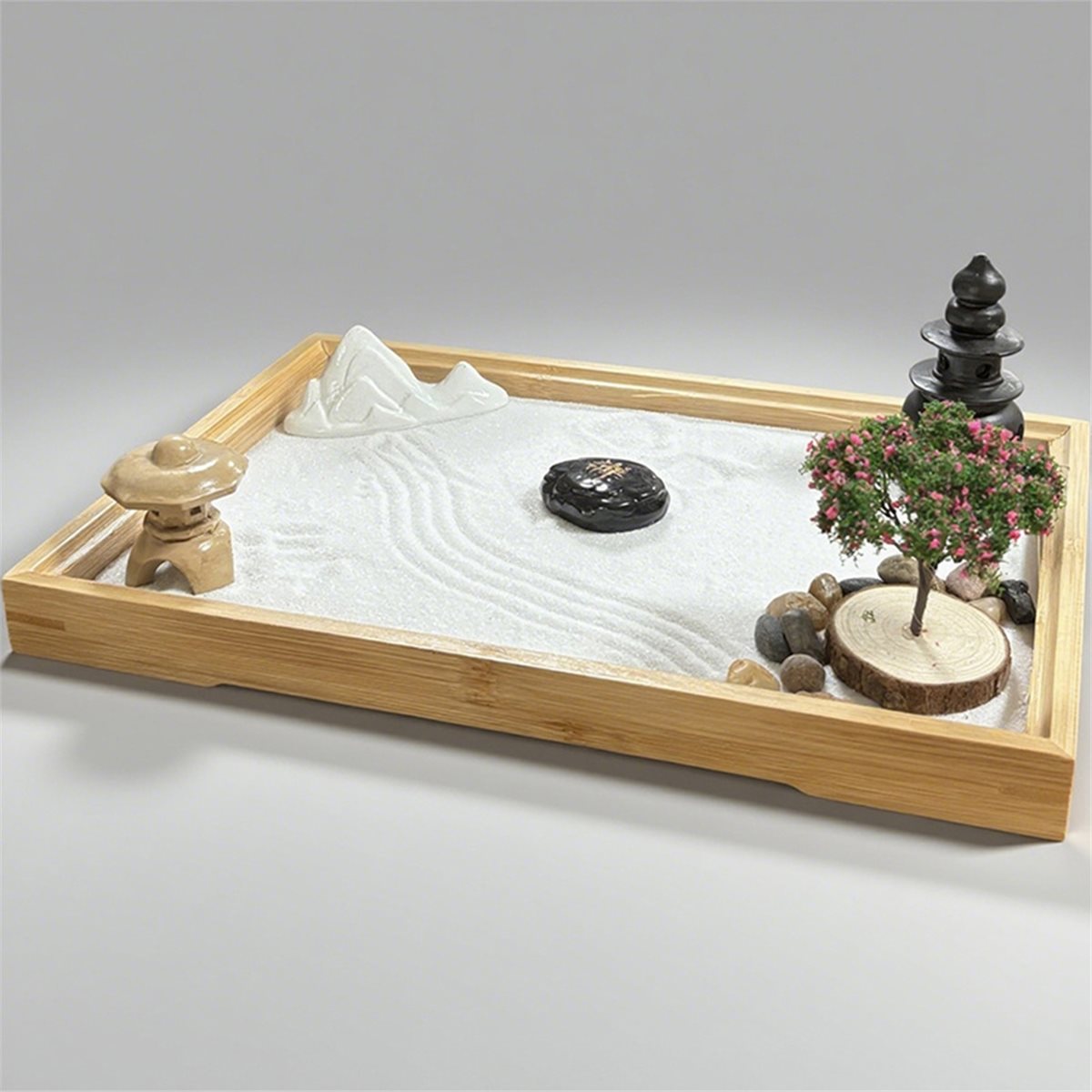 Mega Promoção 618: Jardim Japo - Bonsai Garden With Sand avaliação e preço