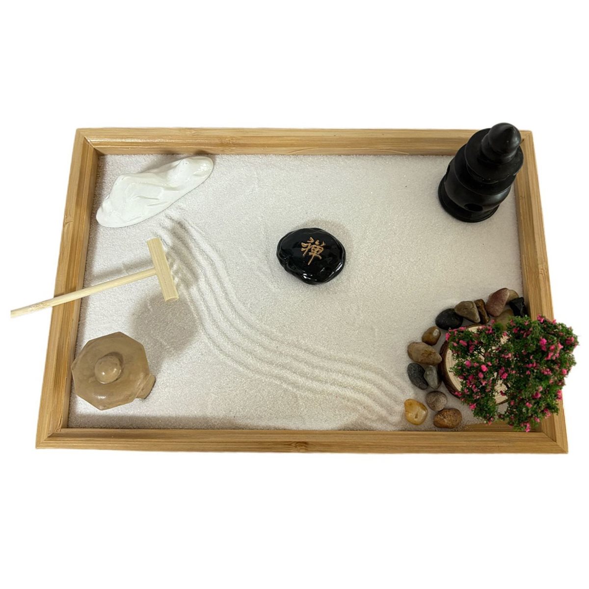 Mega Promoção 618: Jardim Japo - Bonsai Garden With Sand avaliação e preço