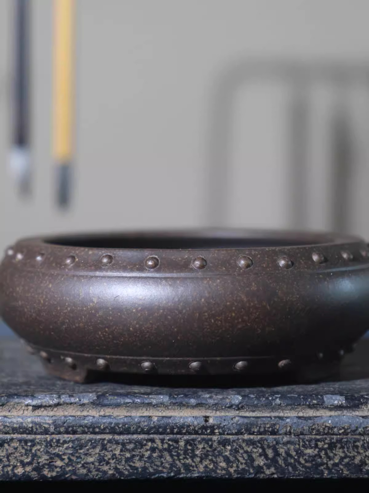 Pote de bonsai circular de cer - Bonsai Garden With Sand avaliação e preço