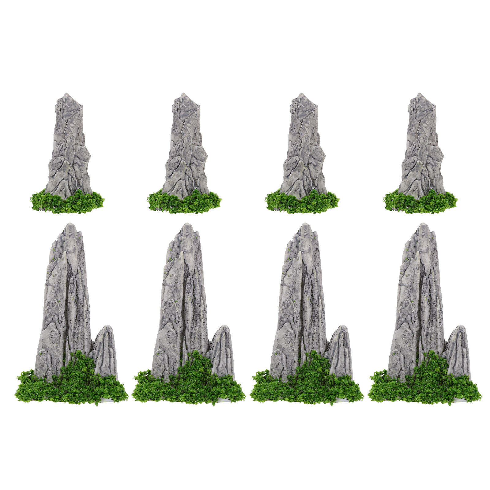 8 Peças de Ornamentos de Resin - Bonsai Garden With Sand avaliação e preço