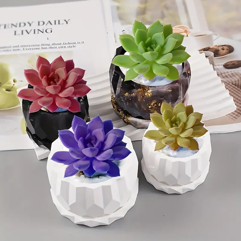 1 conjunto de moldes de planta - Bonsai Garden Decor avaliação e preço