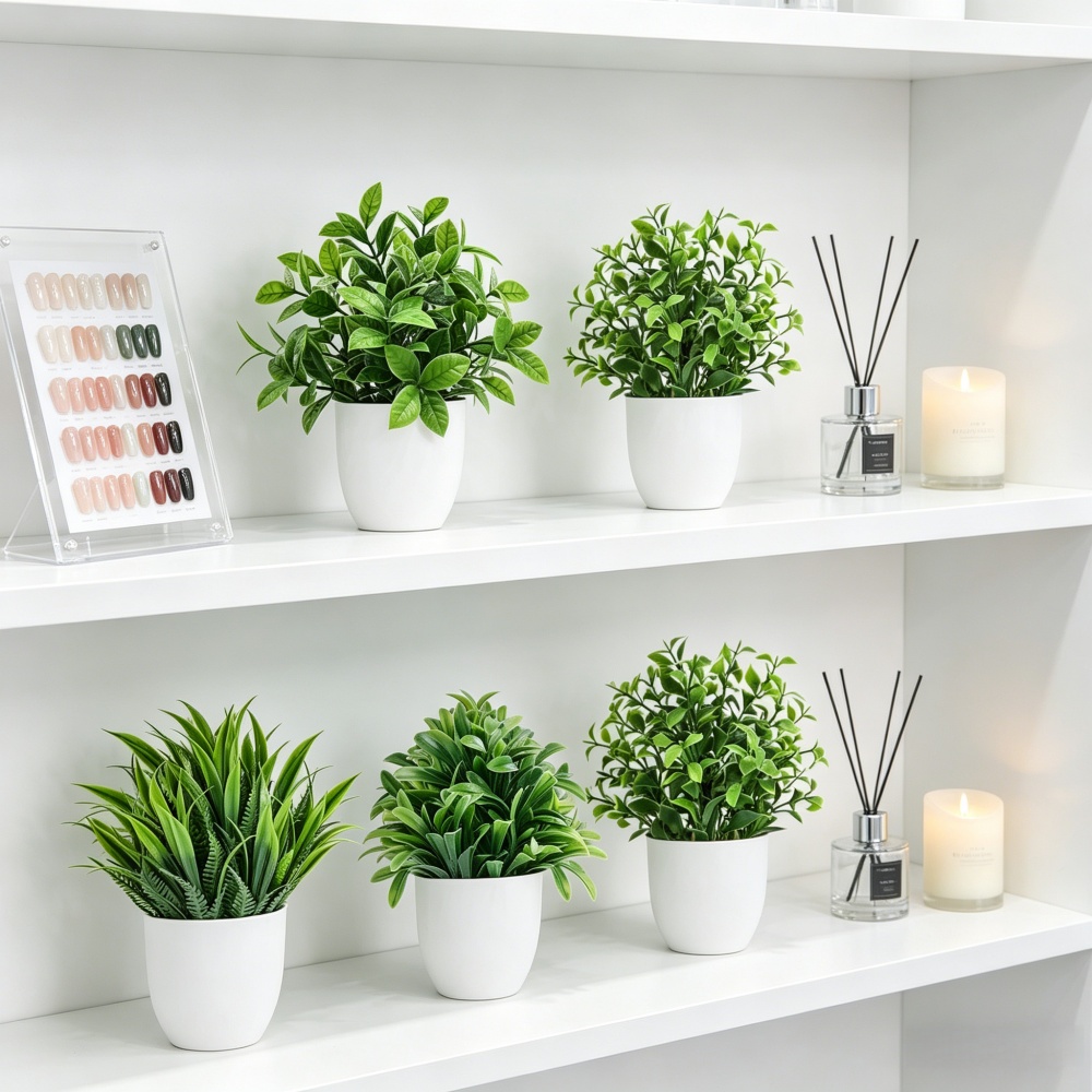 Conjunto de 4 Plantas Artifici - Bonsai Gardenia avaliação e preço