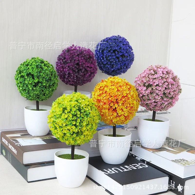 Planta Artificial Pequena em V - Bonsai Gardenia avaliação e preço