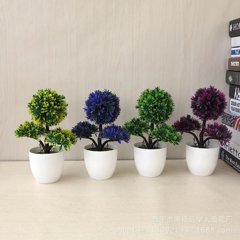 Planta Artificial Pequena em V - Bonsai Gardenia avaliação e preço