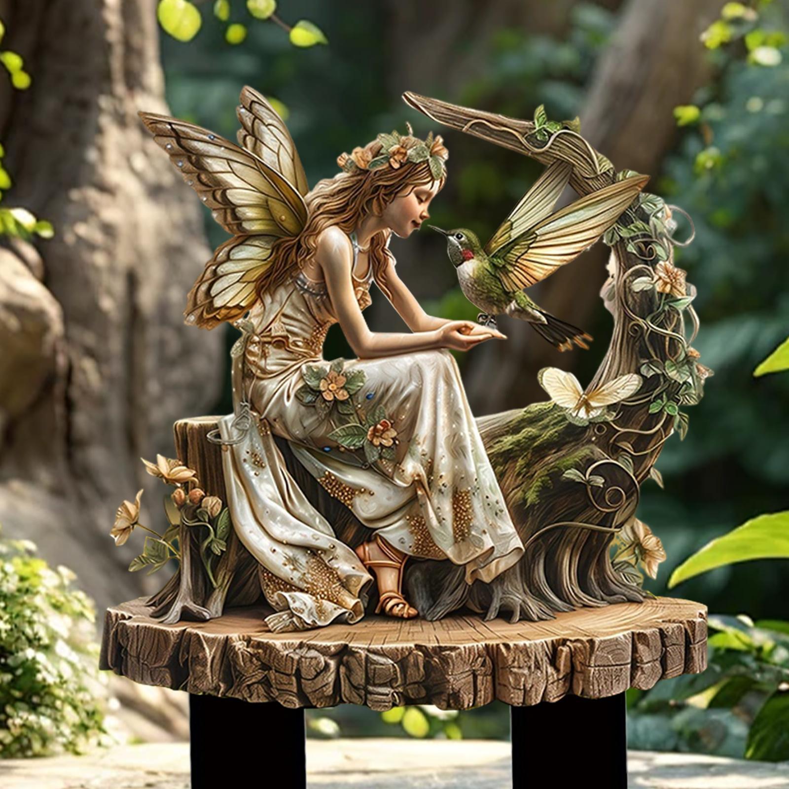 Fada decorativa jardim estaca  - Bonsai Gardenia avaliação e preço