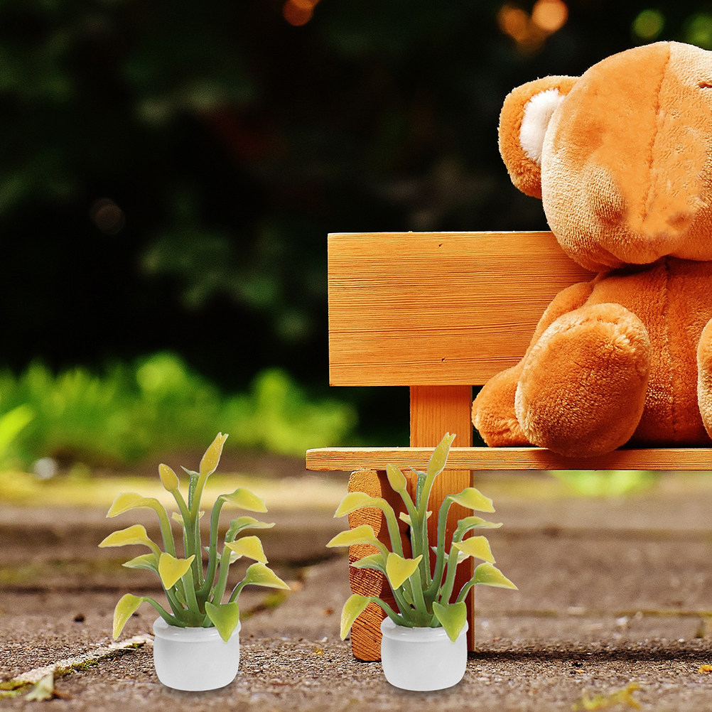 9 Peças de Plantas Miniatura e - Bonsai Garden With Sand avaliação e preço