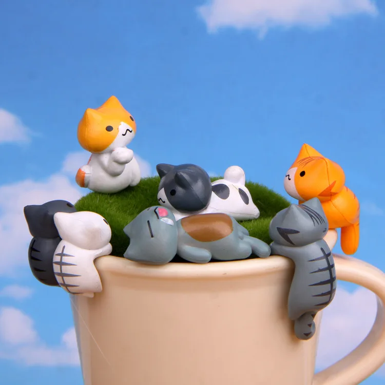 Conjunto de 6 Peças de Gatos d - First Bonsai Garden avaliação e preço